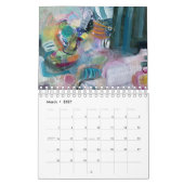 Ontvangt kalender door kunstenaar Lori Rivera (Mar 2027)