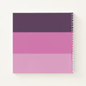 Ontvangt voor Mijn moderne Stripe Stripe Keepomwil Notitieboek (Achterkant)