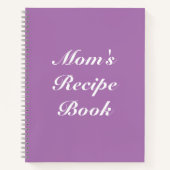 Ontvankelijk boek, Moederdag of cadeau N van mama Notitieboek (Voorkant)