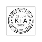 Ontvankelijk reisthema Visa Passport Rubberstempel (Afrduk)