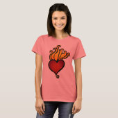 Ontvlambaar Tattoo T-shirt (Voorkant volledig)