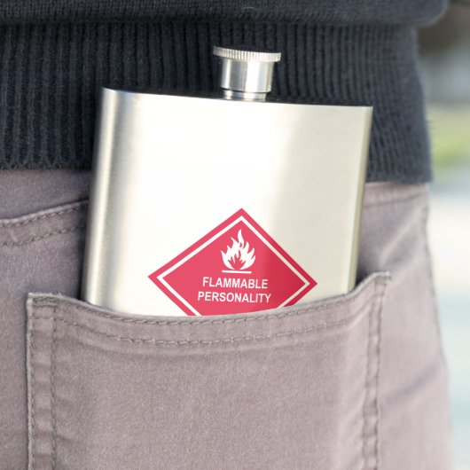 Ontvlambare persoonlijkheid flacon (Voorbeeld)