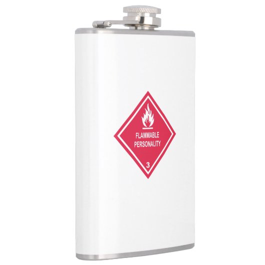 Ontvlambare persoonlijkheid heupfles (Rechts)