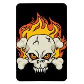 Ontvlambare schedel en kruisbeenderen magneet (Verticaal)