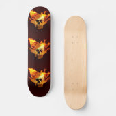 Ontvlambare schedel persoonlijk skateboard (Voorkant)
