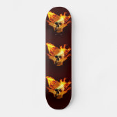 Ontvlambare schedel persoonlijk skateboard (Voorkant)