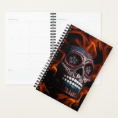 Ontvlambare schedel planner (Display)