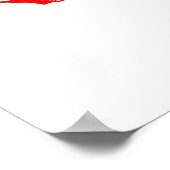 Ontvlambare schedel poster (Hoek)