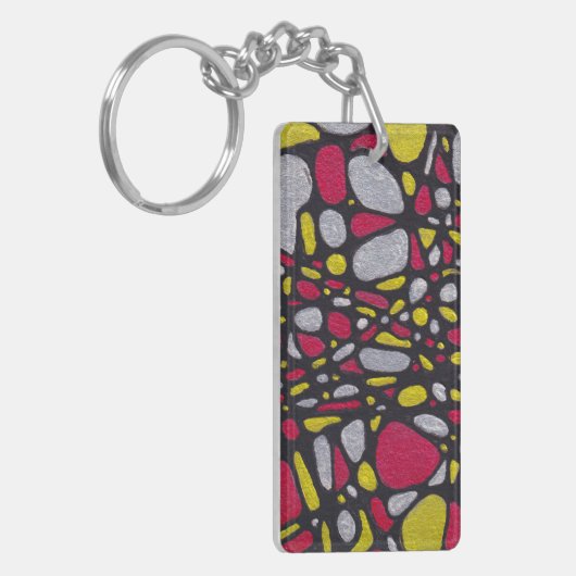 ontvlambare steenkool sleutelhanger (Voorkant Links)