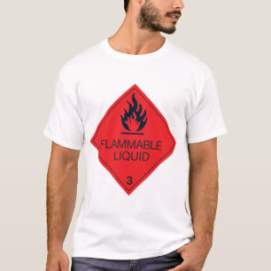 Ontvlambare Vloeistof Heren T-Shirt