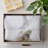  ontvlechting van Cowgirl uit de jaren '50  Tissuepapier (Geschenk)