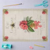  ontvlechting van de Floral Bee Tissuepapier (Craft)