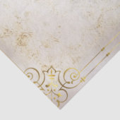 Ontvlechting van dieren, bloemen en scrollen tissuepapier (Detail)