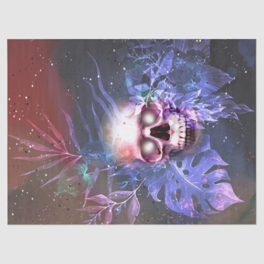 Ontvlechting van gloeiende regenboogvloeren tissuepapier (Voorkant)