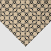  ontvlechting van kunstdeco Gold-patroonpatronen Tissuepapier (Detail)