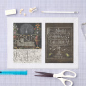 Ontvlechting van pacock floral insect tuin tissuepapier (Craft)