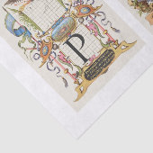 Ontvlechting van tuinbouwtuinen tissuepapier (Detail)