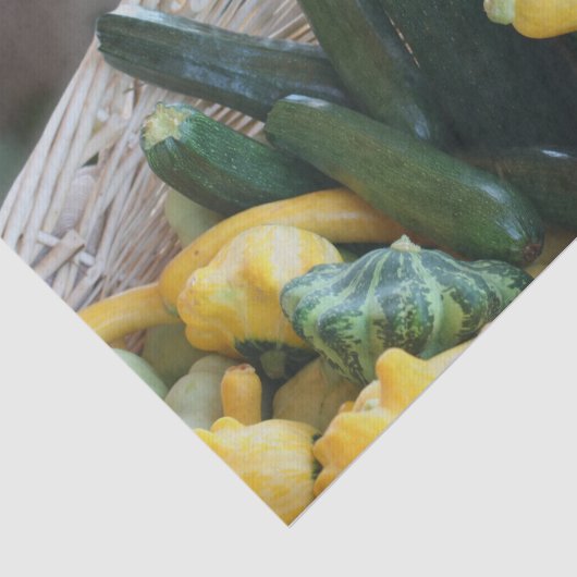 Ontvlechting van zucchini Squash Gourd Vegetables Tissuepapier (Detail)