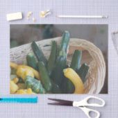 Ontvlechting van zucchini Squash Gourd Vegetables Tissuepapier (Craft)