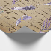  ontvlechting vogelveer efemera cadeaupapier (Hoek)