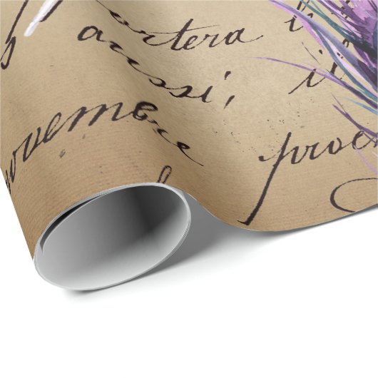  ontvlechting vogelveer efemera cadeaupapier (Rol Hoek)