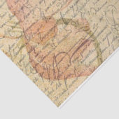 Ontvlechtingspapier voor Floral en Script Tissuepapier (Detail)