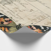 Ontvlechtingspapier voor vlinderephemera cadeaupapier (Hoek)