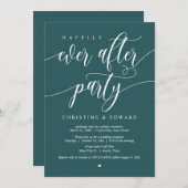 Ontvlieding, Happily Ever After Feest, Smaragdgroe Kaart (Voorkant / Achterkant)