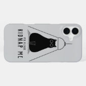 Ontvoer kitty iPhone hoesje (Achterkant horizontaal)