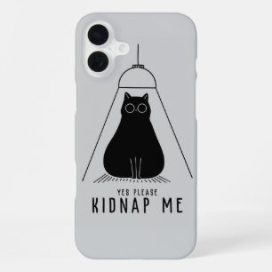 Ontvoer kitty iPhone 16 plus hoesje