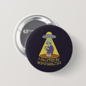 Ontvoerd door verantwoordelijken ronde button 5,7 cm (Voorkant /achterkant)