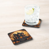 Ontvoerd huis bier onderzetter (Rechterzijde)