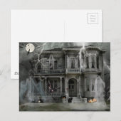 Ontvoerd huis briefkaart (Voorkant / Achterkant)