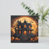 Ontvoerd huis kaart (Staand voorkant)