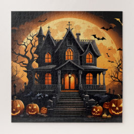 Ontvoerd huis legpuzzel