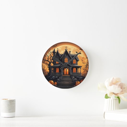 Ontvoerd huis ronde klok (Huis)