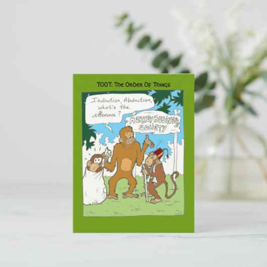 Ontvoering Briefkaart (Staand voorkant)