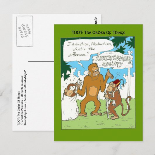 Ontvoering Briefkaart (Voorkant / Achterkant)