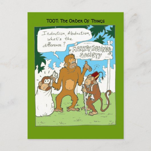 Ontvoering Briefkaart (Voorkant)