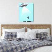 Ontvoering Canvas Afdruk (Insitu (Slaapkamer))