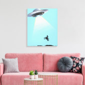 Ontvoering Canvas Afdruk (Insitu (Woonkamer))