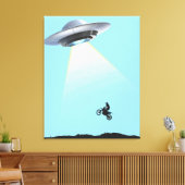 Ontvoering Canvas Afdruk (Insitu (Woonkamer))