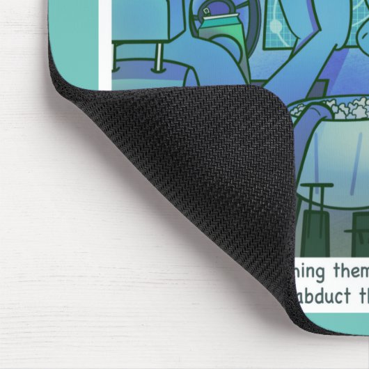 Ontvoering Mousepad Muismat (Hoek)