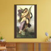 Ontvoering (ook bekend als Schaking) van Psyche do Canvas Afdruk (Insitu (Woonkamer))