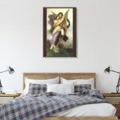 Ontvoering (ook bekend als Schaking) van Psyche do Canvas Afdruk (Insitu (Slaapkamer))