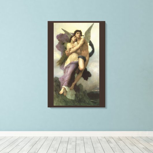 Ontvoering (ook bekend als Schaking) van Psyche do Canvas Afdruk (Insitu (Houten vloer))