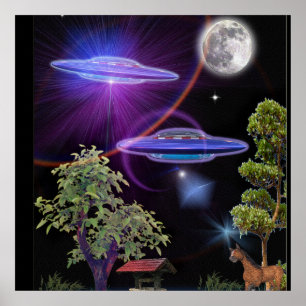 Ontvoering UFO Poster