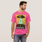 Ontvoering van alien Ufo Bull T-shirt (Voorkant volledig)