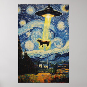 Ontvoering van een Koe Poster