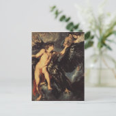 Ontvoering van Ganymed - Rubens Briefkaart (Staand voorkant)